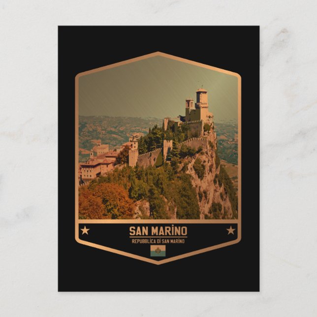 San Marino Postcard (Front)