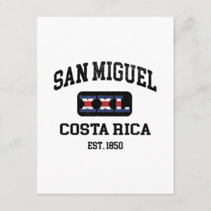 San Miguel, Costa Rica - XXL Athletic Enclosure Card