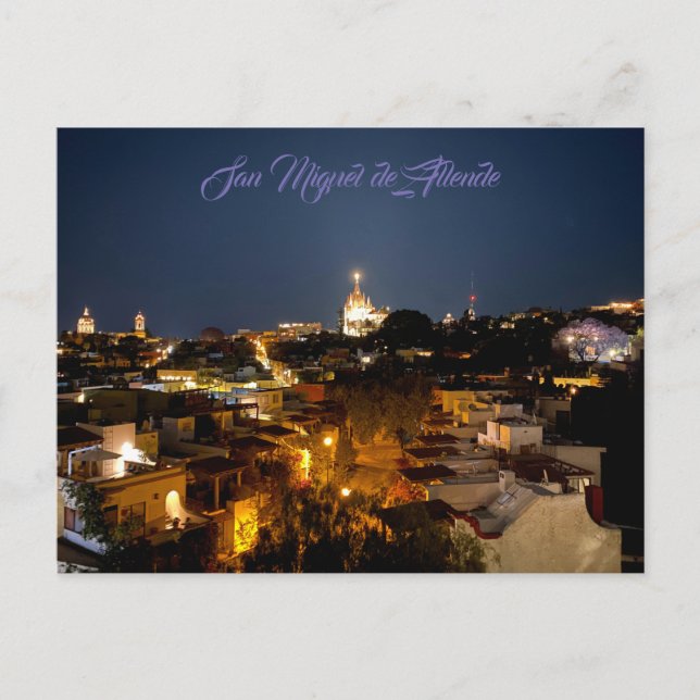 San Miguel de Allende Mexico Postcard (Front)