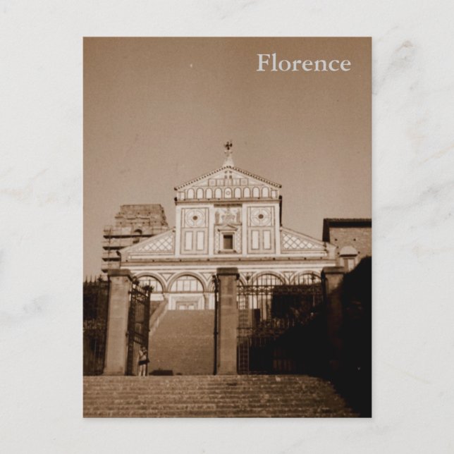 San Miniato del Monte Postcard (Front)