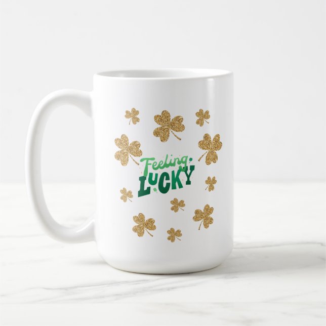 SAN PATRICKS DAY  COFFEE MUG (Left)