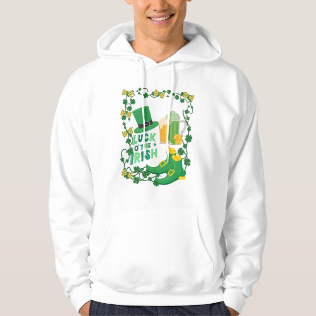 SAN PATRICKS DAY  HOODIE (Front)