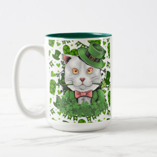 SAN PATRICKS DAY  Two-Tone COFFEE MUG