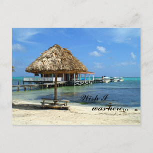 San Pedro, Belise postcard
