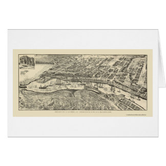 San Pedro, CA Panoramic Map - 1905