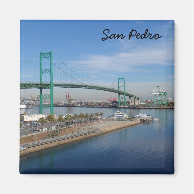 San Pedro, California Magnet (Front)
