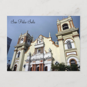 san pedro church postcard