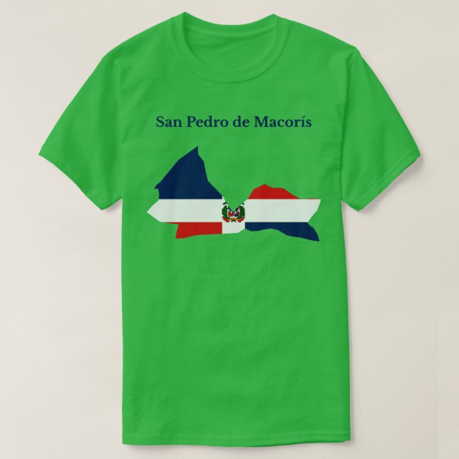 San Pedro de Macoris Province Dominican Republic T-Shirt (Design Front)