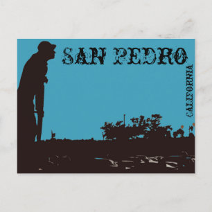 San Pedro Fisherman Postcard