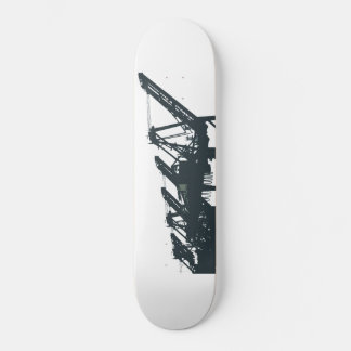San Pedro Harbour Cranes Skateboard