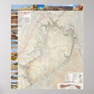 San Rafael Swell: Utah's Backcountry Playground Po Poster