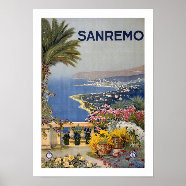 San Remo Poster (Front)