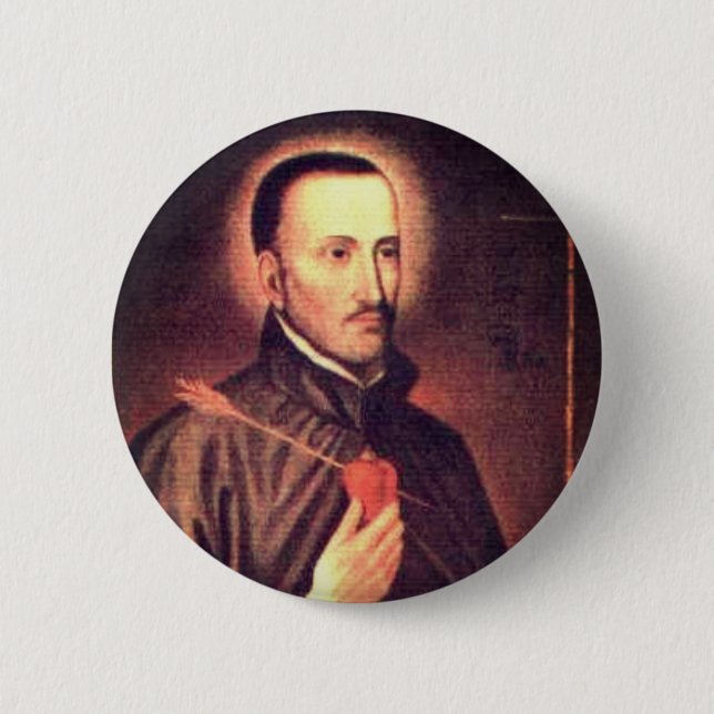 San Roque González de Santa Cruz 6 Cm Round Badge (Front)