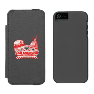 San Salvario Fassona Burger - Retro 30s Cartoon Incipio Watson™ iPhone 5 Wallet Case