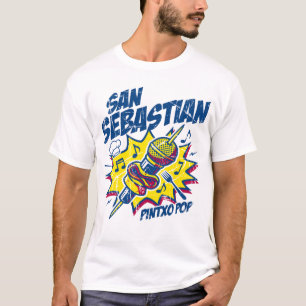 San Sebastian Pintxo Pop Music Festival T-Shirt