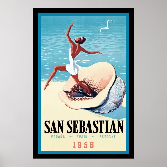 San Sebastian Spain Poster (Front)