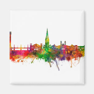 San Sebastian Spain Skyline Magnet