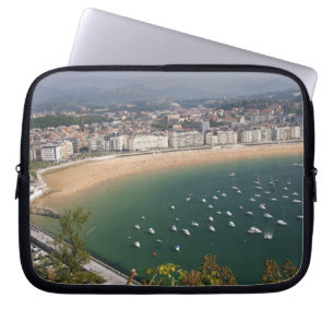 San Sebastian, Spain. The Basque city of San Laptop Sleeve
