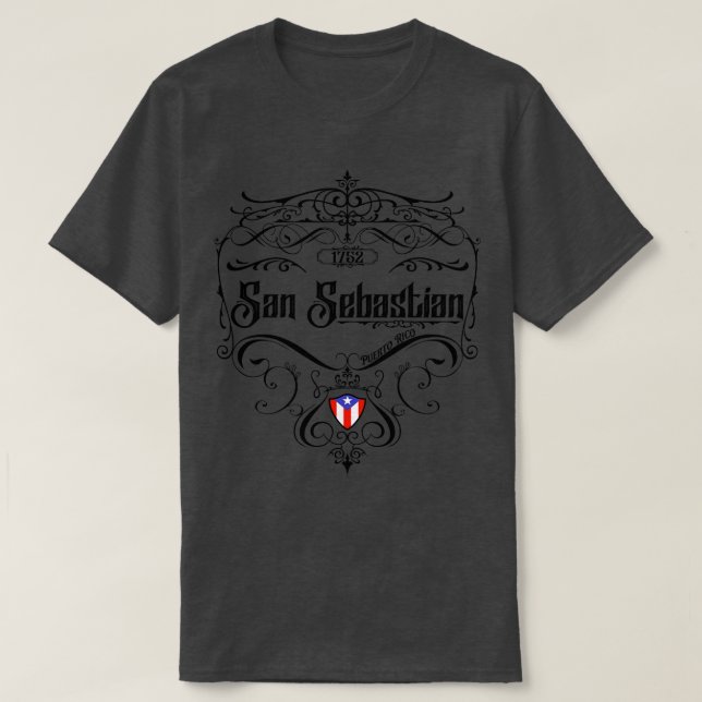 San Sebastian Vintage design T-Shirt (Design Front)