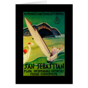 San Sebastian Vintage PosterEurope