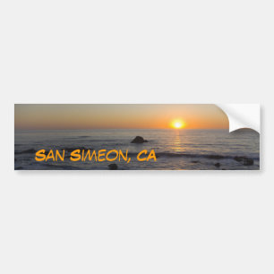 San Simeon, CA Bumper Sticker