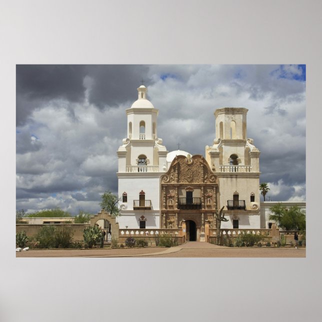 San Xavier Mission Poster (Front)
