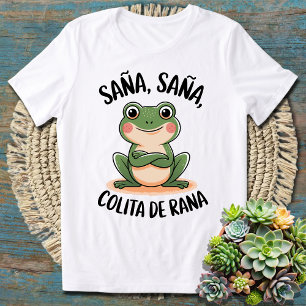 Sana Sana Colita de Rana Funny Healing Saying Tri-Blend Shirt