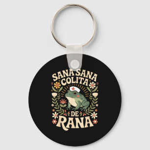 Sana sana colita de rana latino frog paediatrics key ring