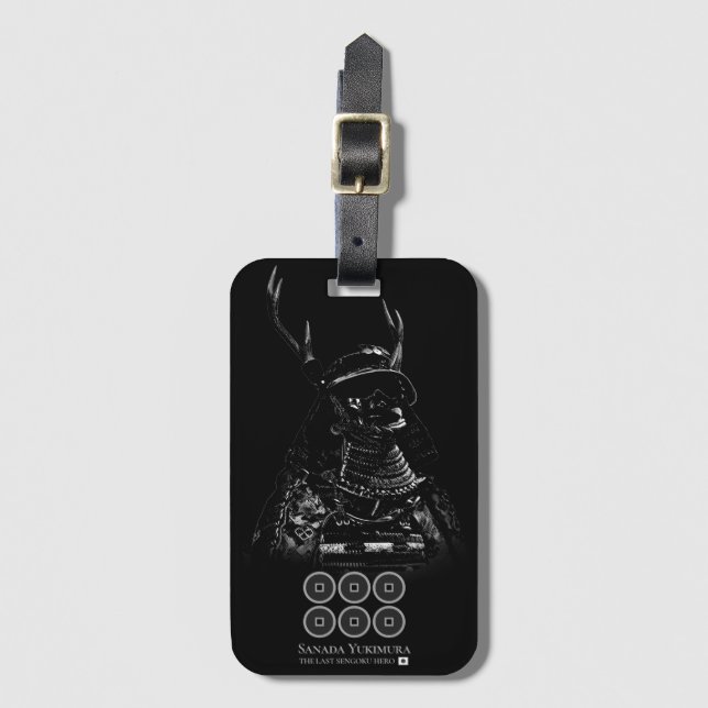 SANADA YUKIMURA (Dark ver.) Luggage Tag (Front Vertical)