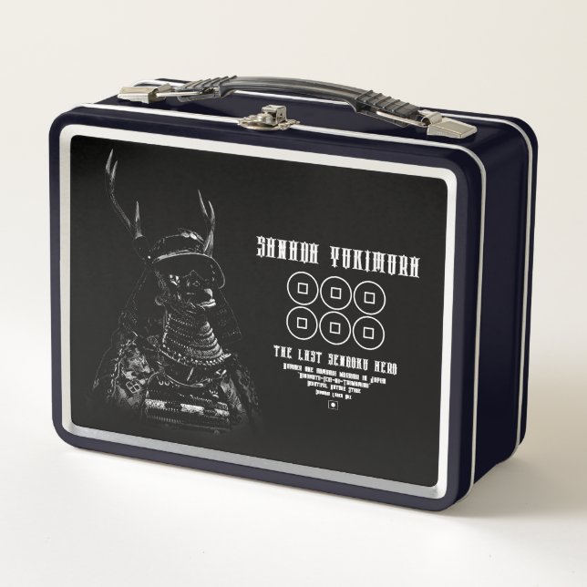 SANADA YUKIMURA (Dark ver.) Metal Lunch Box (Front)