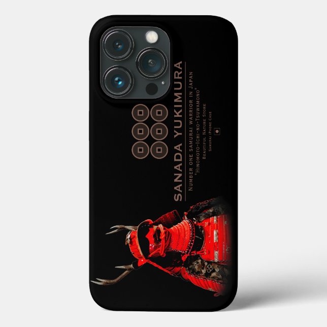 SANADA YUKIMURA (Red ver.) Case-Mate iPhone Case (Back)
