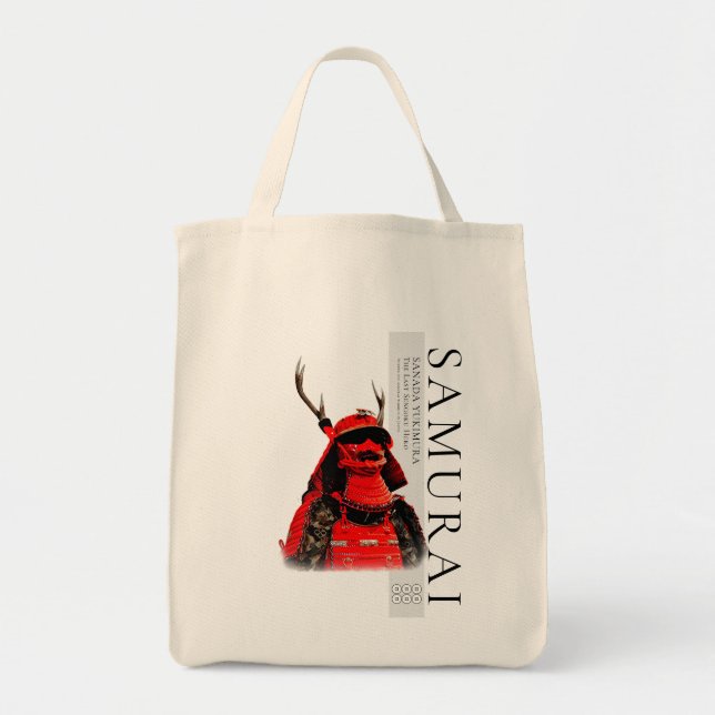 SANADA YUKIMURA (Red ver.) Tote Bag (Front)