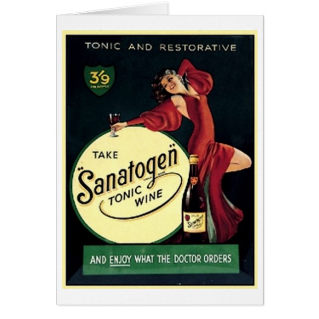 Sanatogen Tonic Wine (Front)