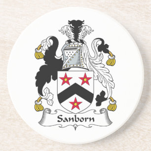 Sanborn Family Crest Coaster