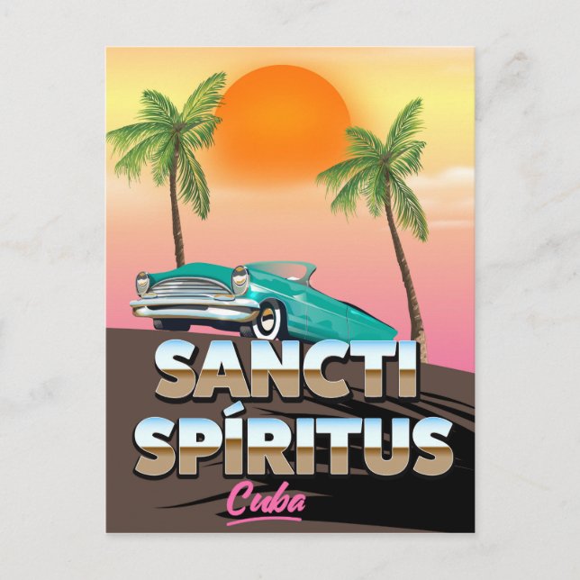 Sancti Spíritus Cuba Postcard (Front)