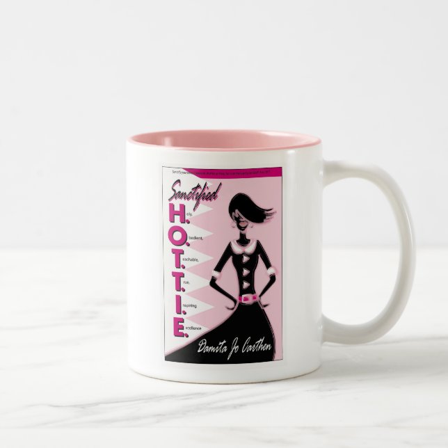Sanctified HOTTIE Two-Tone Coffee Mug (Right)
