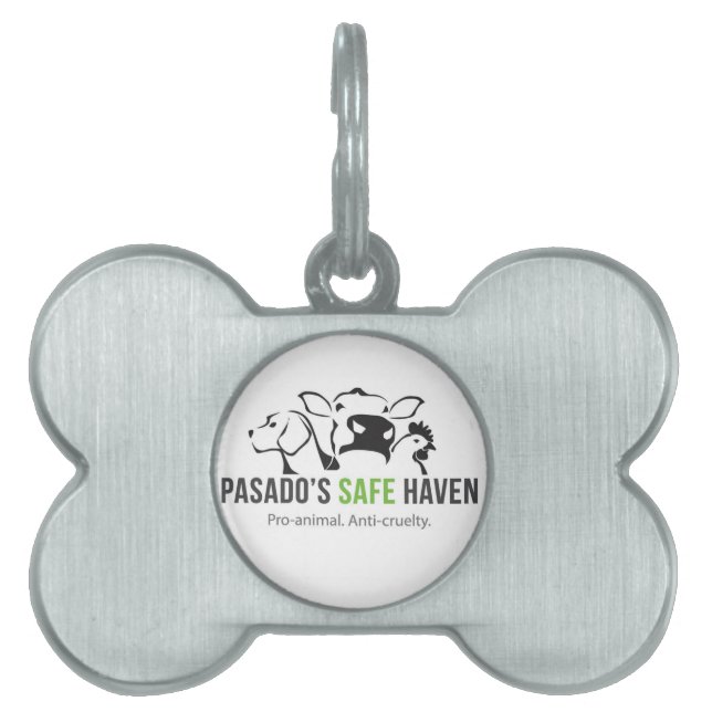 Sanctuary Logo Pet Tag (Front)