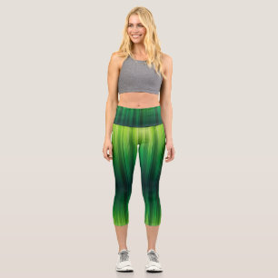 Sanctum of the Emerald Vale Capri Leggings
