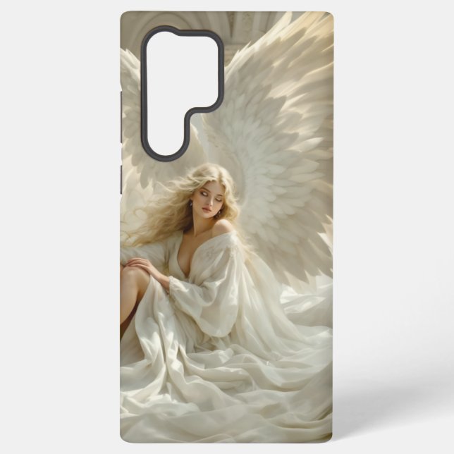 Sanctum of Wings – Angel in the Halls of Light	 Samsung Galaxy S22 Ultra Case (Back)