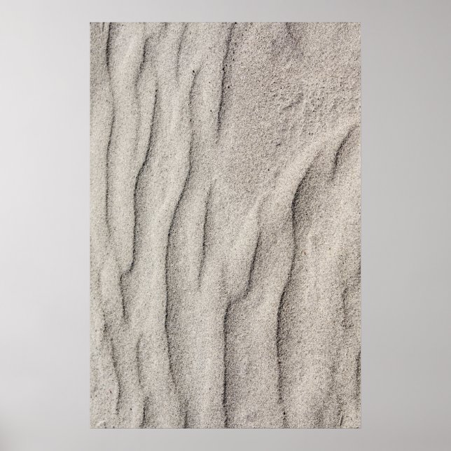 Sand Abstract Poster (Front)