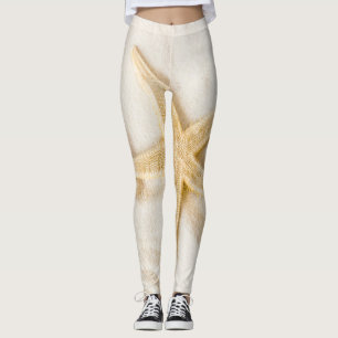 Sand and a Starfish natural neutral colour  Leggings