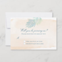 Sand and Palms Beach Wedding
