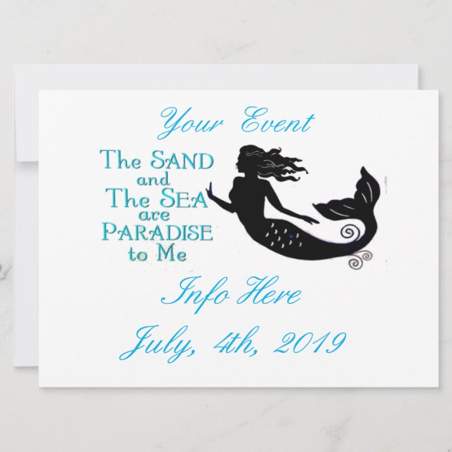 Sand and Sea Beach Mermaid Thunder_Cove (Front)