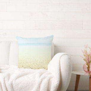 Sand and Sea Calm Coastal Cushion