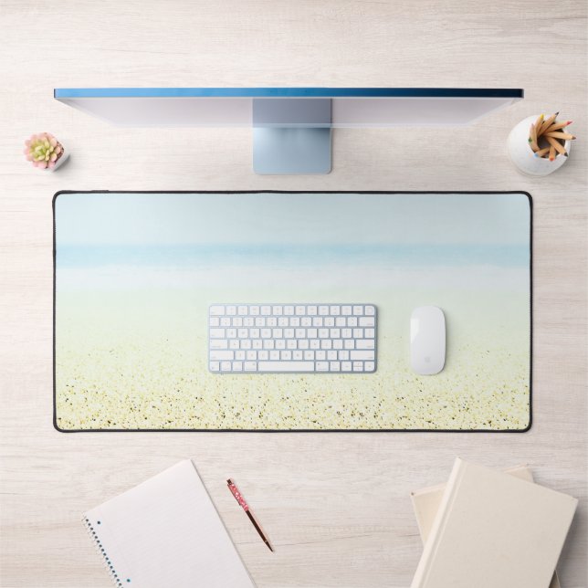 Sand and Sea Calm Coastal Desk Mat (Office 1)