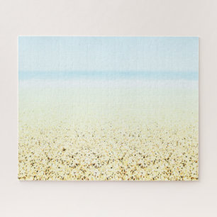Sand and Sea Calm Coastal Jigsaw Puzzle