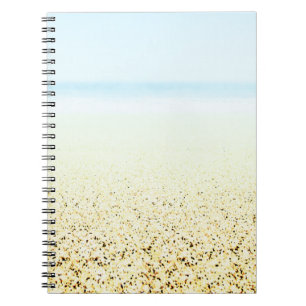 Sand and Sea Calm Coastal Notebook
