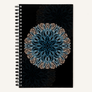 Sand and Sea Mandala Notebook