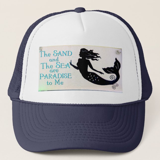 sand and sea mermaid hat (Front)