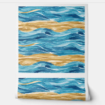 Sand and Sea Tiled Ocean Decor